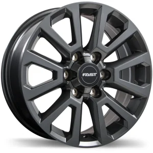 Fast Wheels – Storm II – Gunmetal – 18″x7.5″ 30mm – All weather Wheels – F245-1875-36MN+30C871